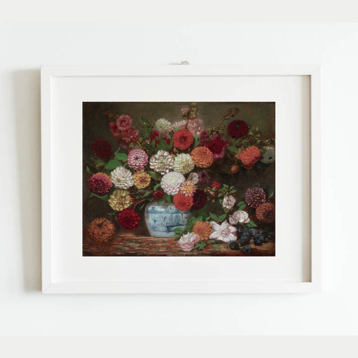 Sea to Skye - Wholesale Art Print - Harvest Bouquet Antique Art Print4