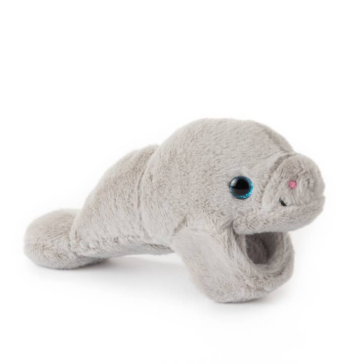 Snap-A-Doodlez Manatee Plush Slap Bracelet for wholesale by The Petting Zoo