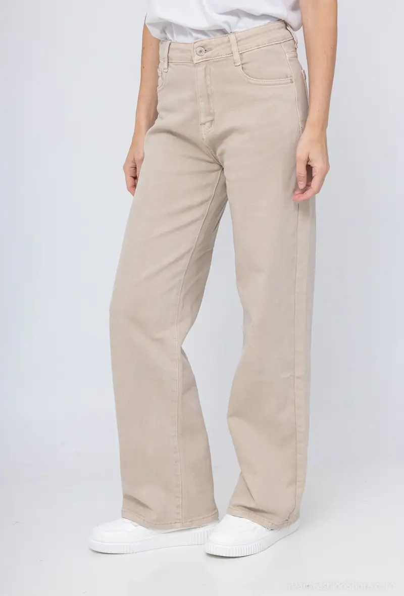 Vivid - Wholesale Jeans - Women's - Basic wide-leg jeans color22