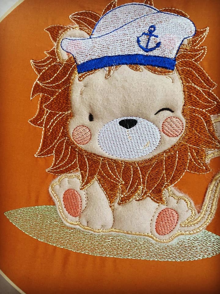 Marine Nationale Children's Drum for wholesale by Lilietcoco / Oursonautes