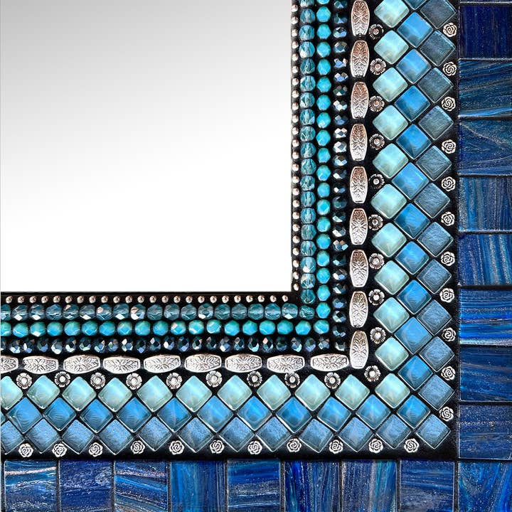 Rectangle/Square: Blue Horizon for wholesale by Zetamari Mosaic Artworks