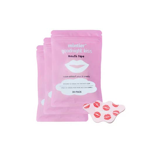 Mintier - Wholesale Sleep/Eye Mask - Goodnight Kiss Mouth Tape1