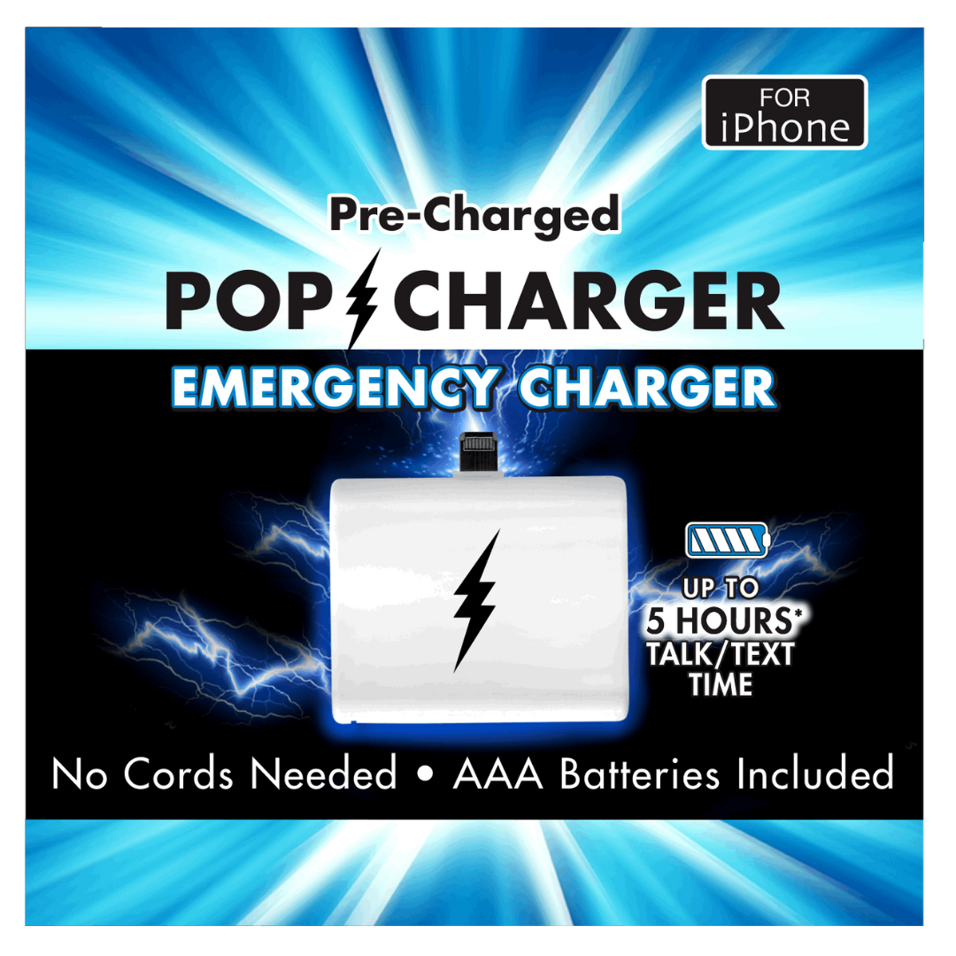 Baby Republic – wholesale Portable charger – Pop Charger- iPhone - 24pc CDU1
