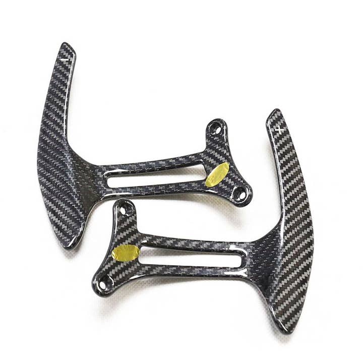 CD Carbon shift paddles compatible with Ferrari 488 for wholesale by Carbon Deluxe