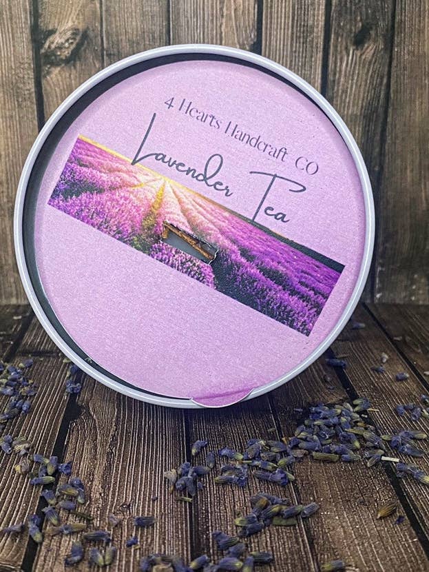 Lavender Tea Candle for wholesale by 4 Hearts Handcraft Co