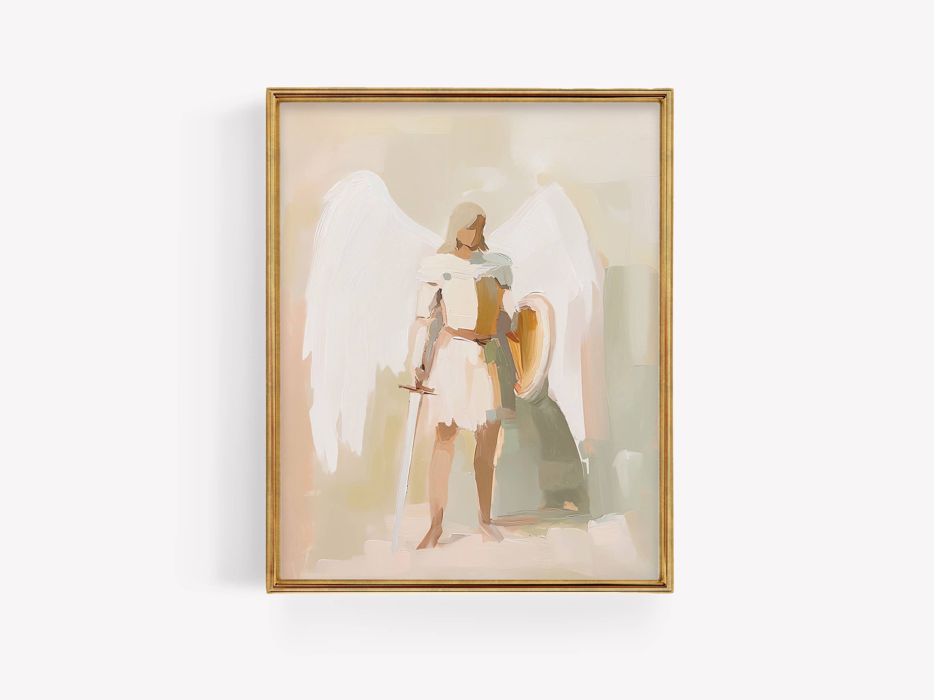 Reap+Sow - Wholesale Art print - St Michael the Archangel modern art print9