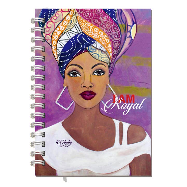Shades of Color, LLC - Wholesale Journal/Diary - I Am Royal Wired Journal