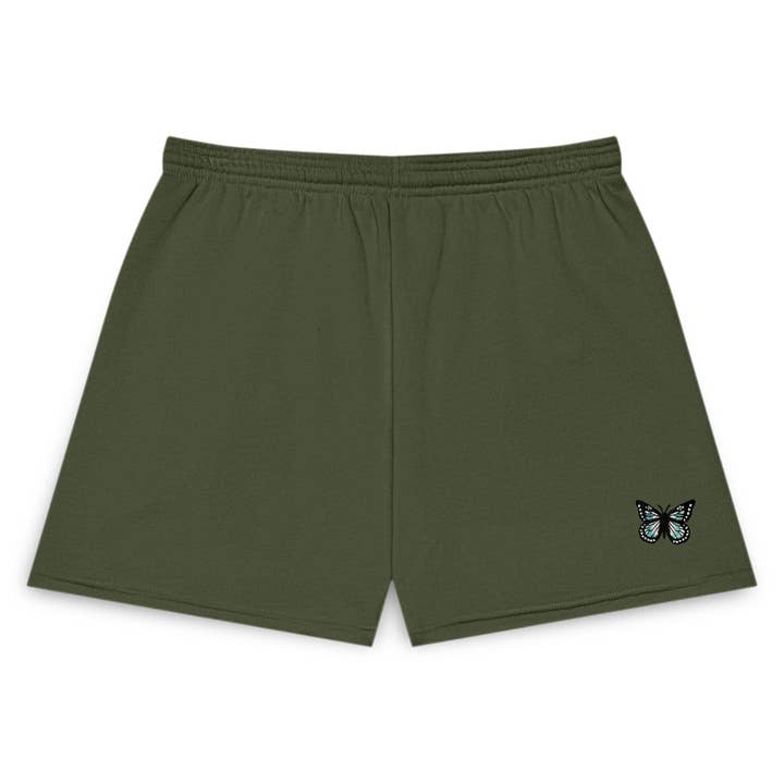 Dalix – wholesale Lounge shorts – Women's – Dalix Womens Butterfly Jogger Sweatshort3