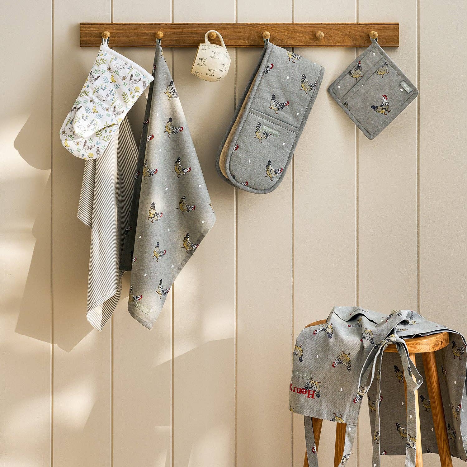 Sophie Allport - Vente Torchons - Torchon Poulet2