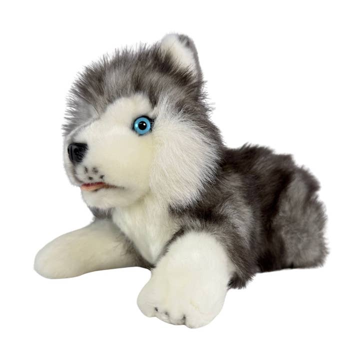 Marmorkugler - Husky - 28 cm slasket for engroshandel hos Bocchetta Plush Toys
