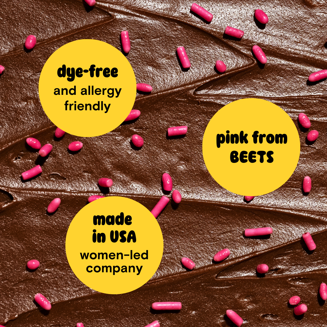 Supernatural - Wholesale Sprinkles - Dye-Free Softies Sprinkles: Rosy Pink1