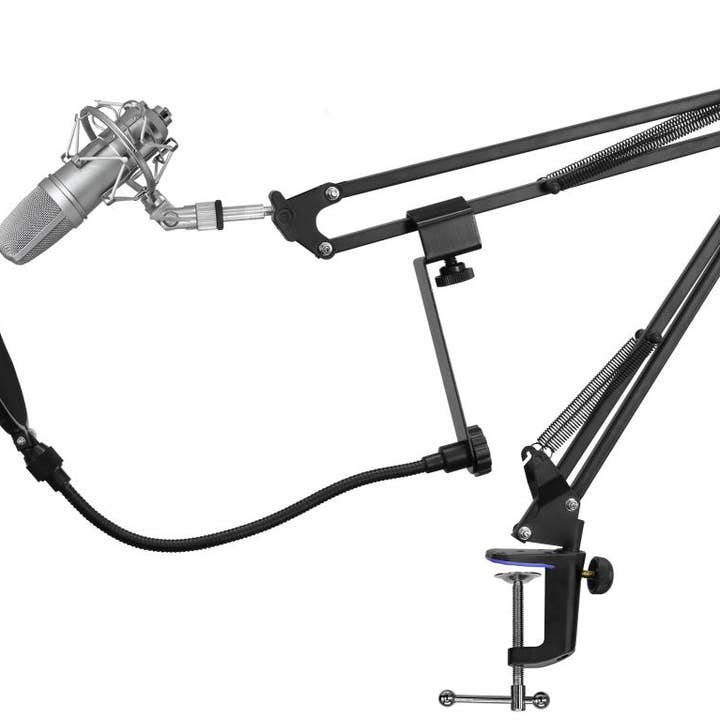 Kit de microphone à condensateur USB avec bras réglable pour la vente par Technical Pro