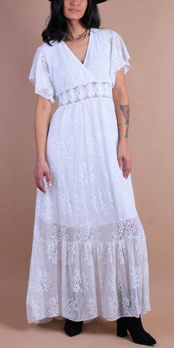 White Romantico Dress for wholesale on Faire2