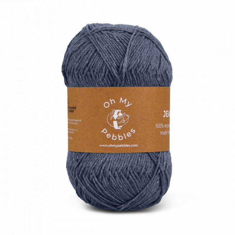 Oh my Pebbles - Wholesale Yarn - JEANIUS - 100% gerecycled yarn from denim textile waste.4