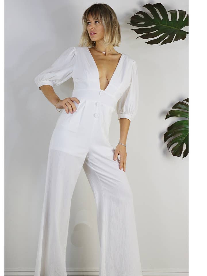 LEINEN-OVERALL für den Großhandel von Mulla