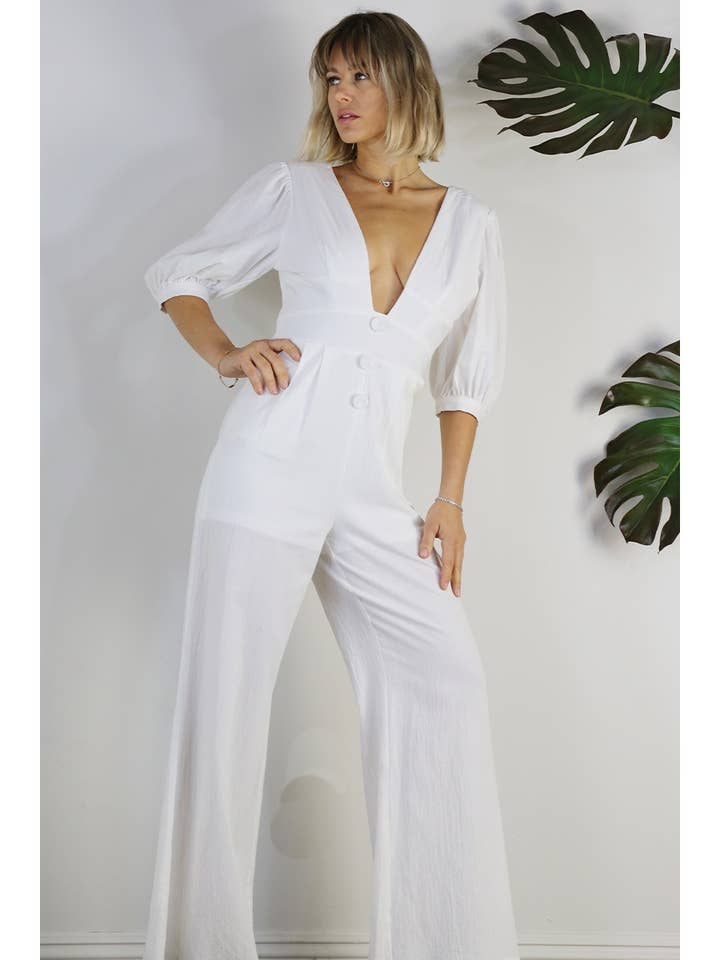 MACACÃO DE LINHO por atacado de Mulla