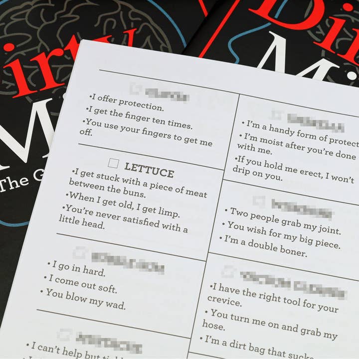 Wood Expressions - Wholesale Card Game - TDC Games The Original Dirty Minds Adult Party Game3