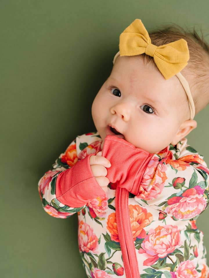 Little One Shop - Wholesale Clothing Set - Baby - Tatum Floral Bamboo Sleeper