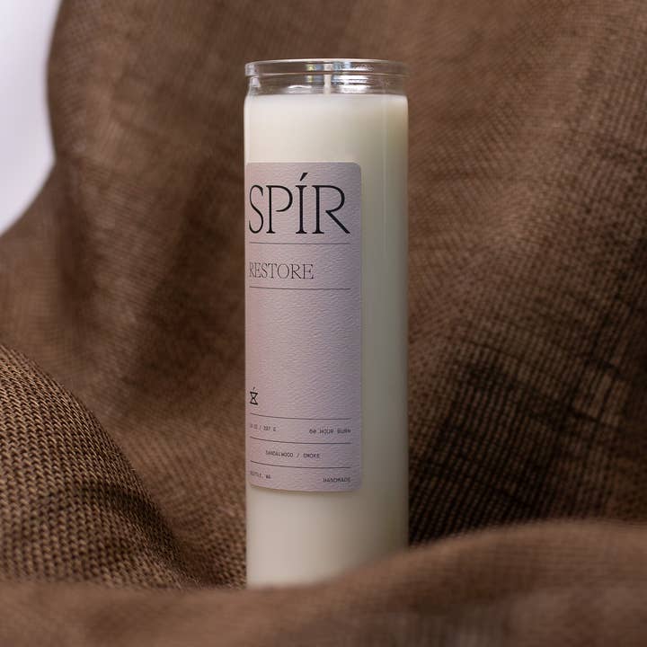 Restore — Bougie de 14 oz pour la vente par Spír Candle Co.