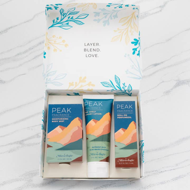 Mixologie - Wholesale Bath & Body Set - Women's Gift Set Trio Box (Choose Scent)19