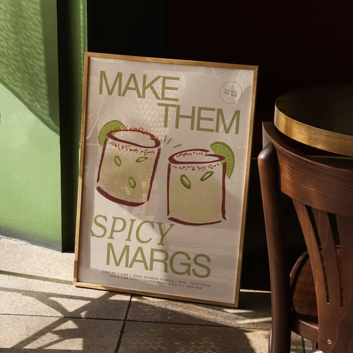 Proper Good - Wholesale Art print - Spicy Marg Print4