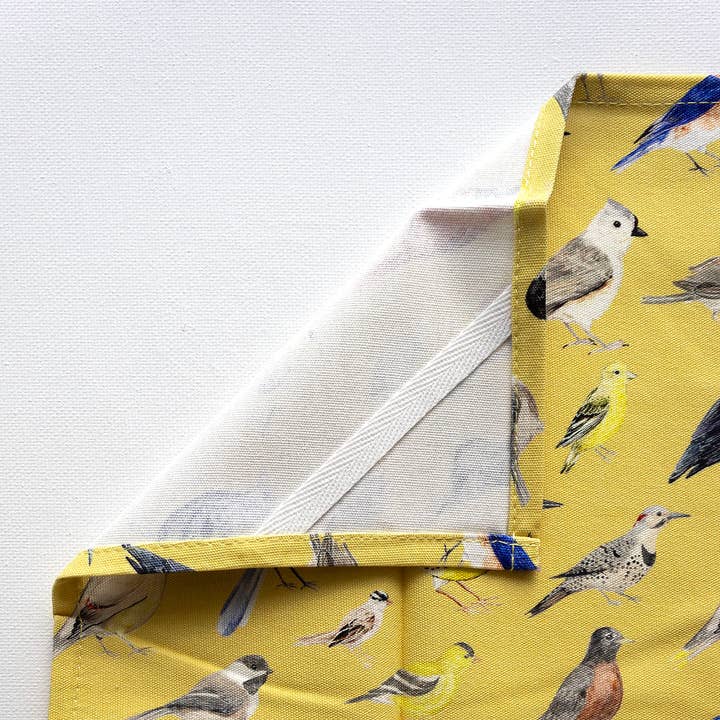 Yardia - Wholesale Tea Towel - Backyard Birds Tea Towel - Organic Cotton Kitchen Towel3