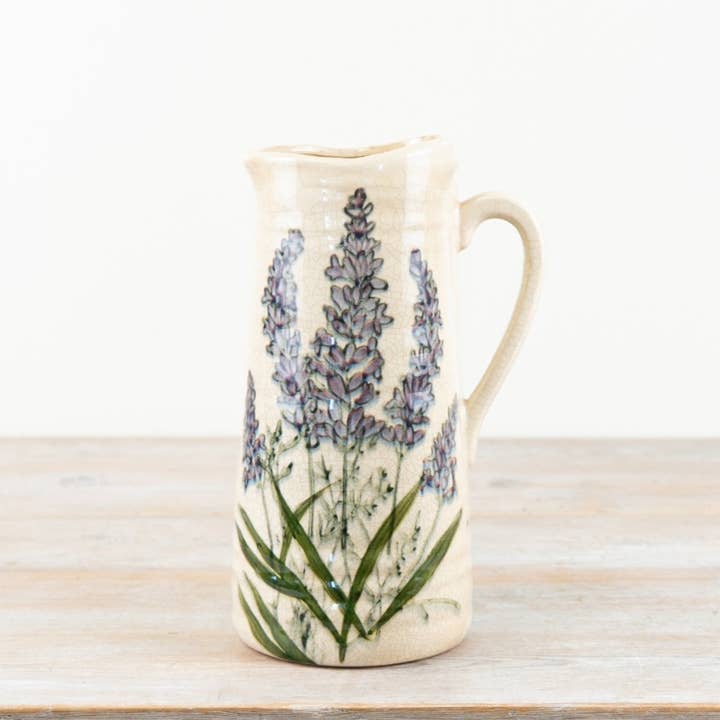 Brocca di lavanda, 27,5 cm per la vendita all'ingrosso da parte di Gainsborough Giftware x Portland Living