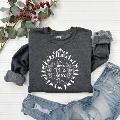 OH VIENI ADORIAMOLO SU GRIGIO ANTRACITE SCURO per la vendita all'ingrosso da parte di Southern Attitude Designs Inc