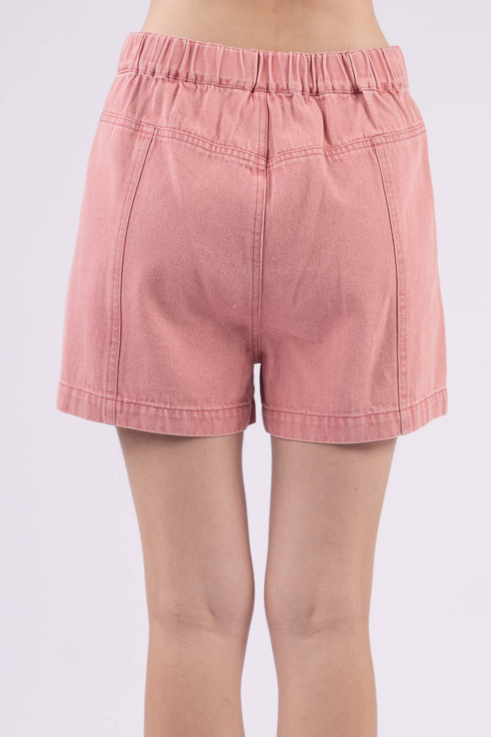 VERY J - Vente Short – femme - Short en jean délavé taille haute style Y2K2