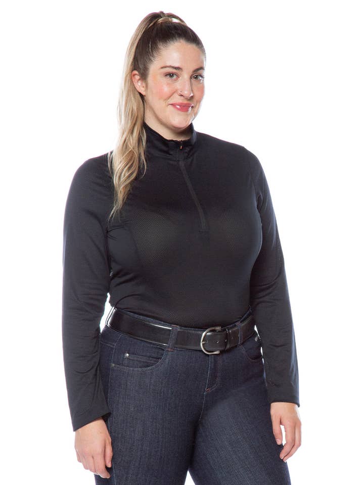 Kerrits - Wholesale Athletic top – Women′s - Ice Fil® Lite Long Sleeve Riding Shirt15