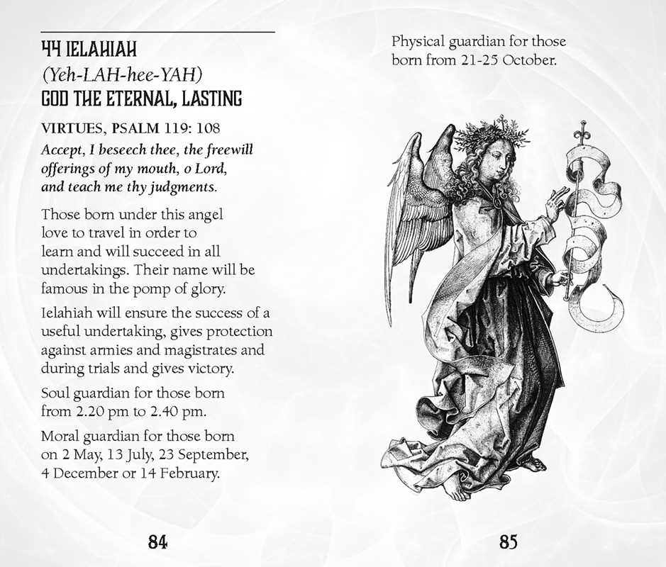 Simon & Schuster - Wholesale Tarot Cards - Angel Tarot Pocket Edition by Travis McHenry9