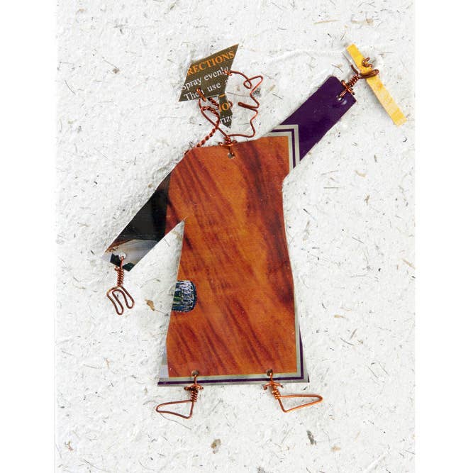 Swahili | AFRICAN MODERN - Wholesale Graduation Card - Recycled Metal Graduate Greeting Card