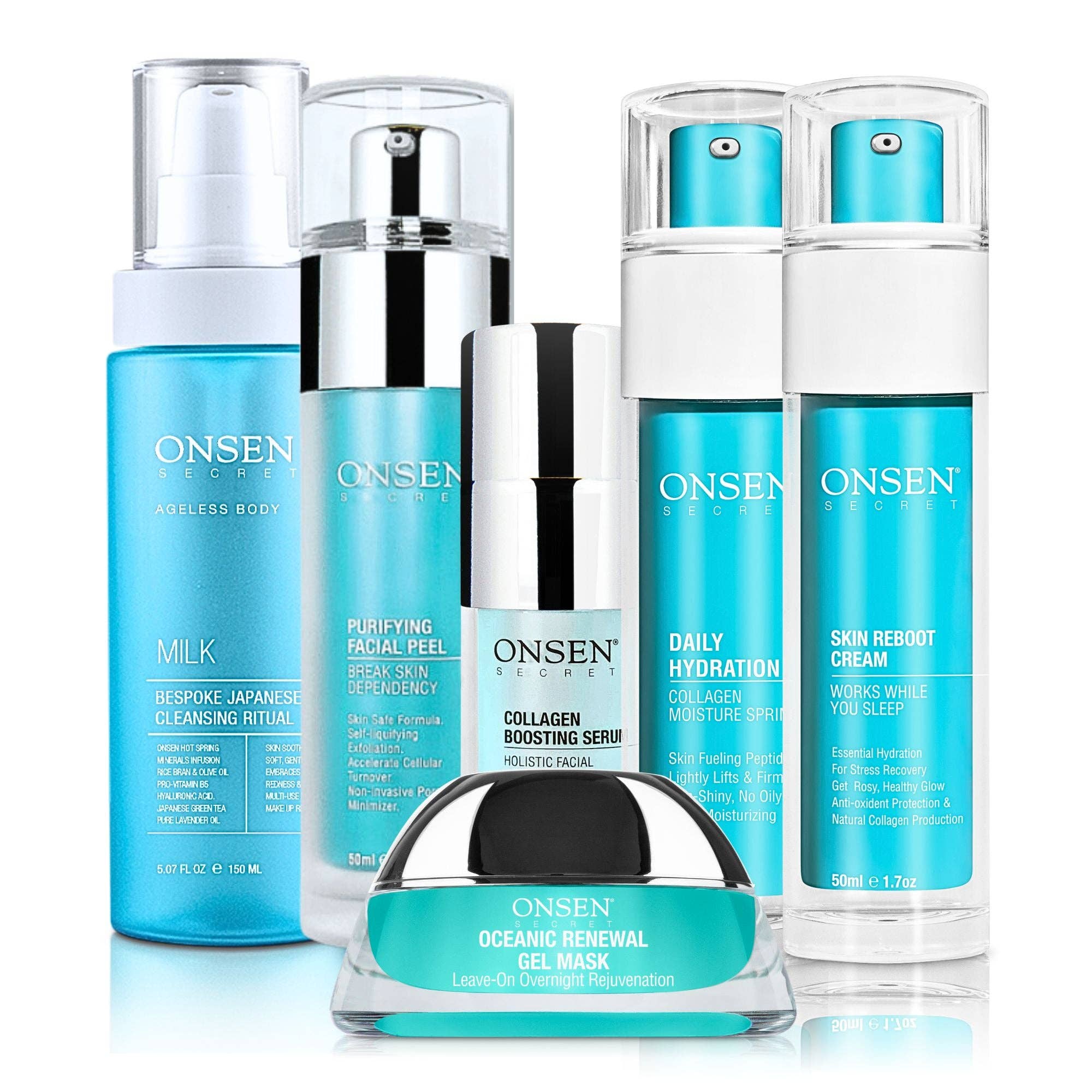 ONSEN SECRET - Venta al por mayor Kit de cuidado facial - Experiencia Completa de Onsen0