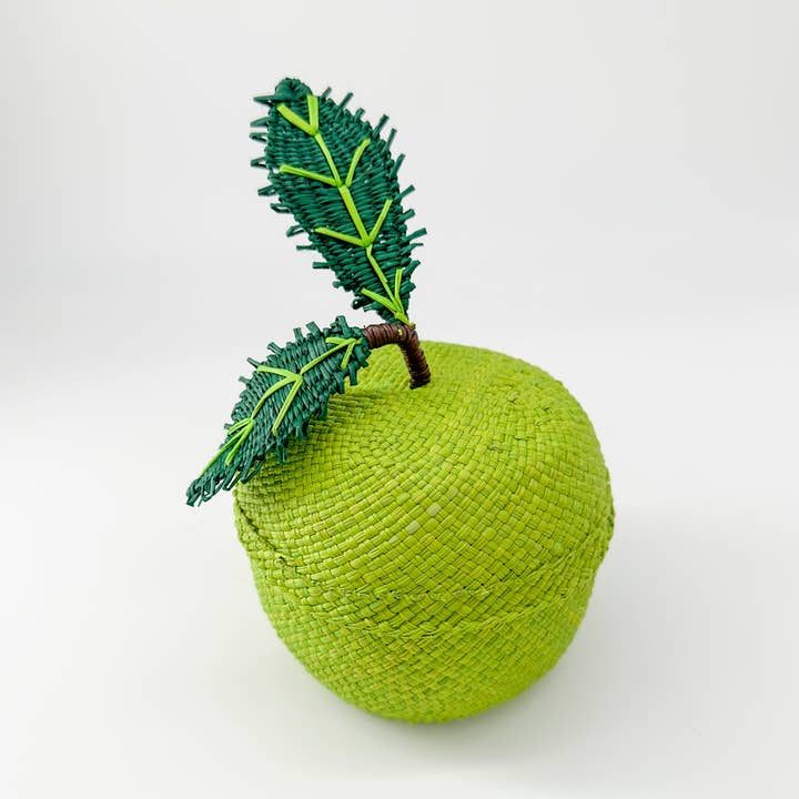 Belart Fair Trade - Wholesale Basket - Iraca-Hand-Woven - 4.5" Fruit Top Basket5