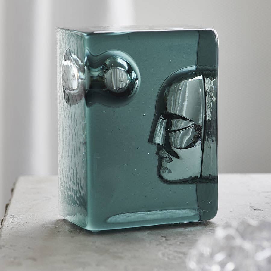 Kosta Boda - Wholesale Decorative Tabletop Object - Azur Moon Petrol4