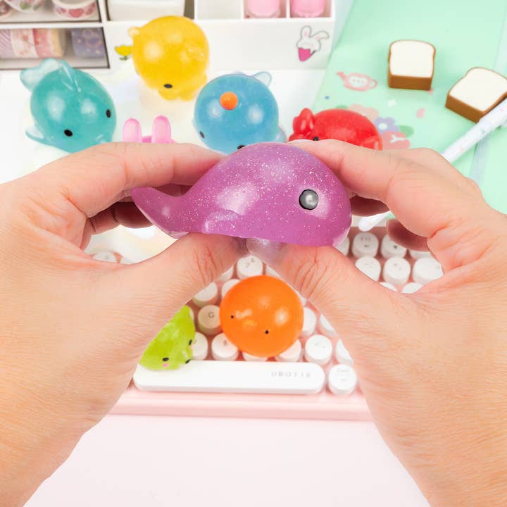 Kawaii Slime Company - Wholesale Squishy Toy - Kids & Baby - Jumbo Glitter Mochi Sensory Toy (24pcs/case)3