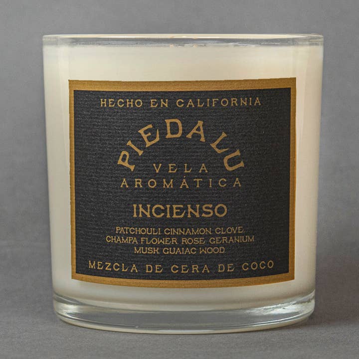 15OZ 2 WICK INCIENSO for wholesale by PIEDALU VELA AROMÁTICA