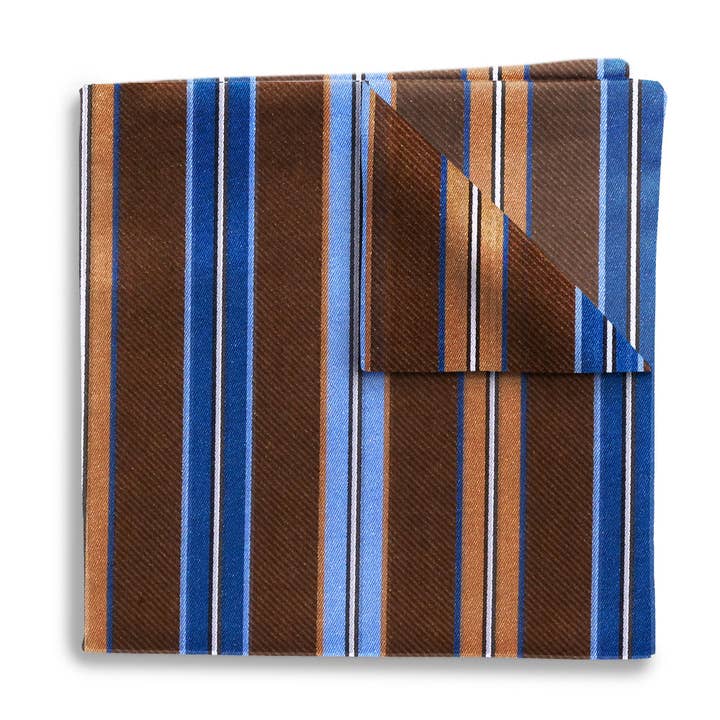 Brown's River - Pocket Squares for wholesale by Beau Ties of Vermont