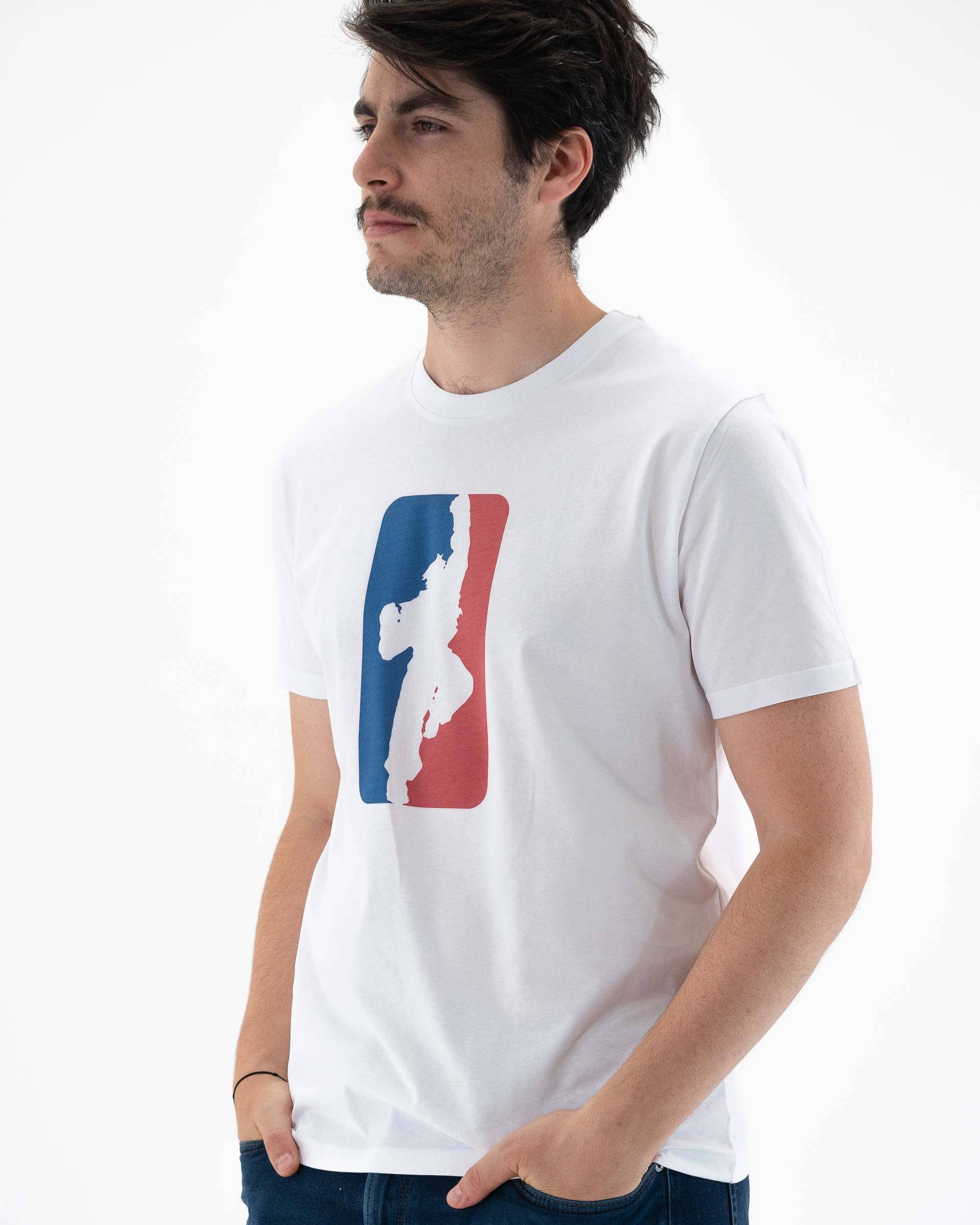 Grafitee - Wholesale Screen Printed T-Shirt - Unisex - Street Fighter vs NBA T-shirt - Video game logo t-shirt2