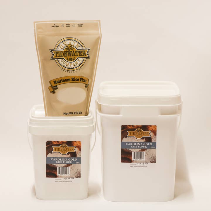 Tidewater Grain Company – Engroshandel Rismel – Arvestykke rismel - 2 lb Stand Up Pouch Bag2