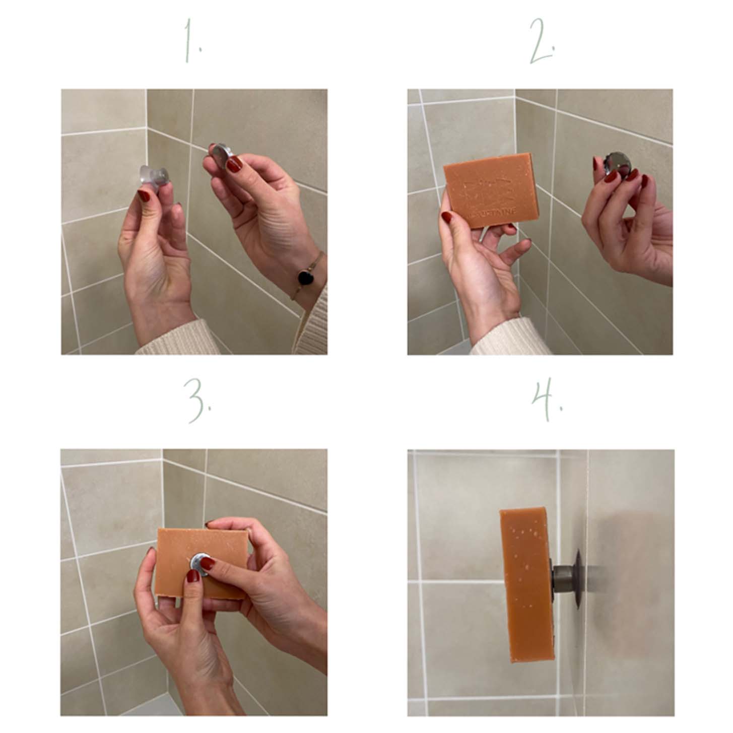 Capitaine Cosmétiques - Wholesale Bath Soap Dish - magnetic soap dish - set of 33