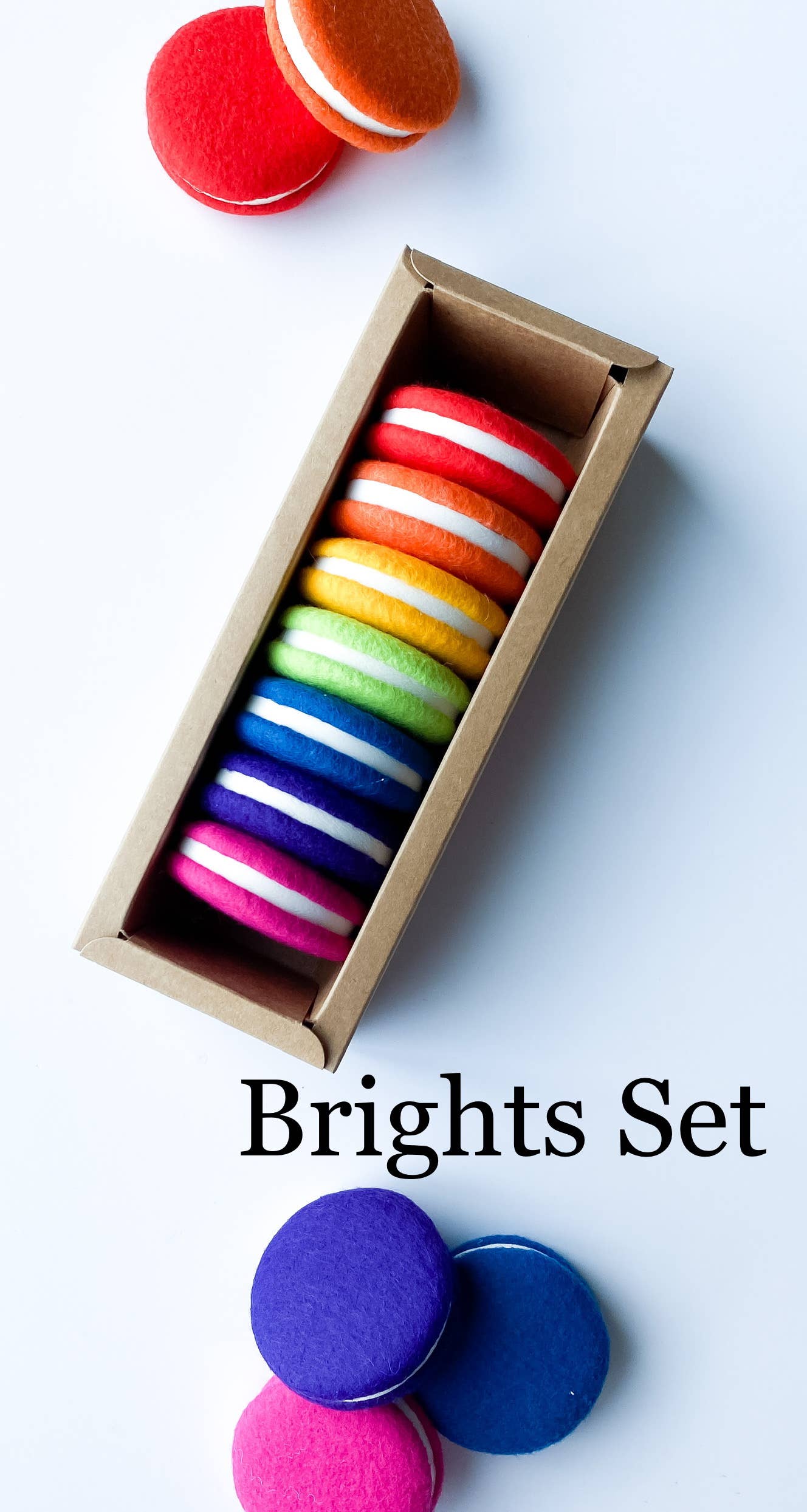 Nixon & Norman - Wholesale Toy Set - Kids - Felt Macarons3