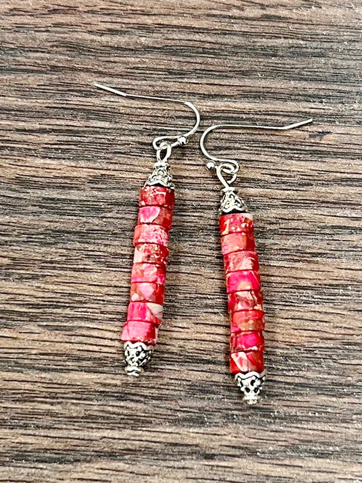 725858, Handmade Gemstone Earrings for wholesale by ISAC Trading Inc