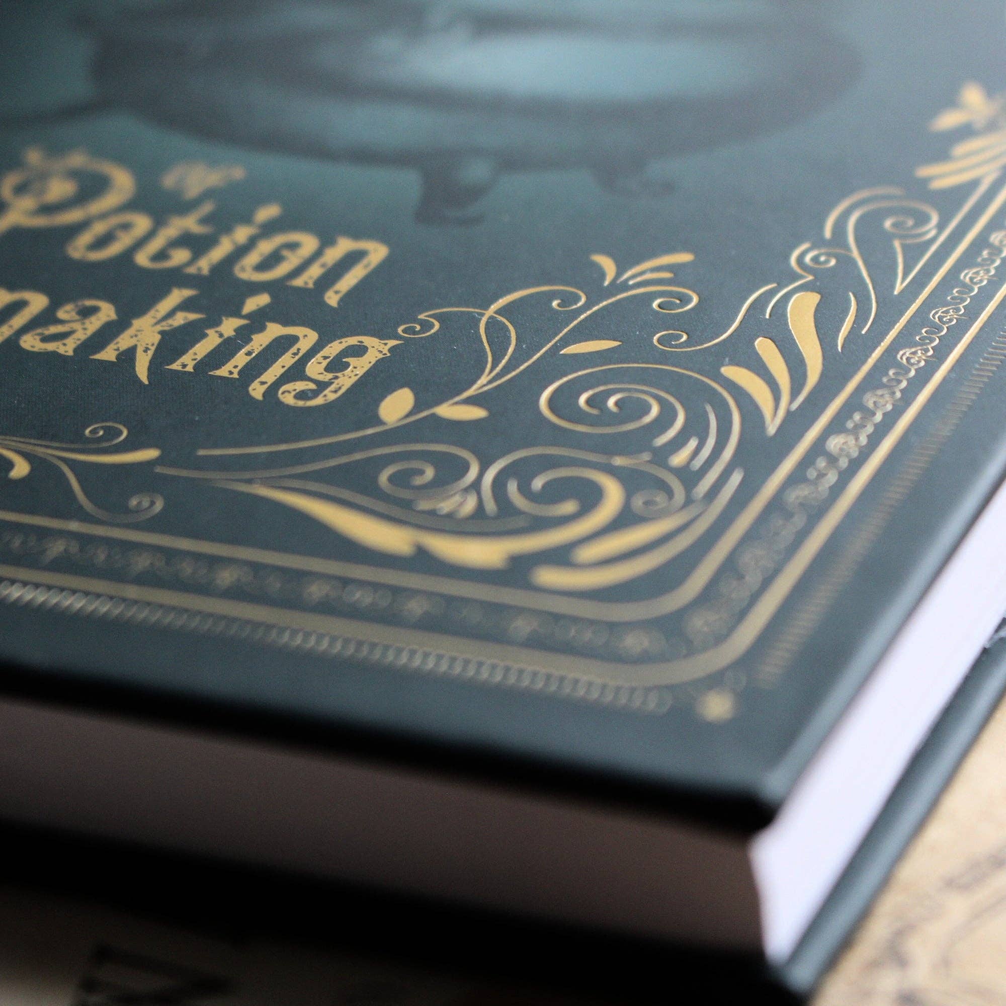 Well Read Company - Wholesale Notebook - The Encyclopedia of Potion Making Gold Foiled A5 Hardback Notebook8
