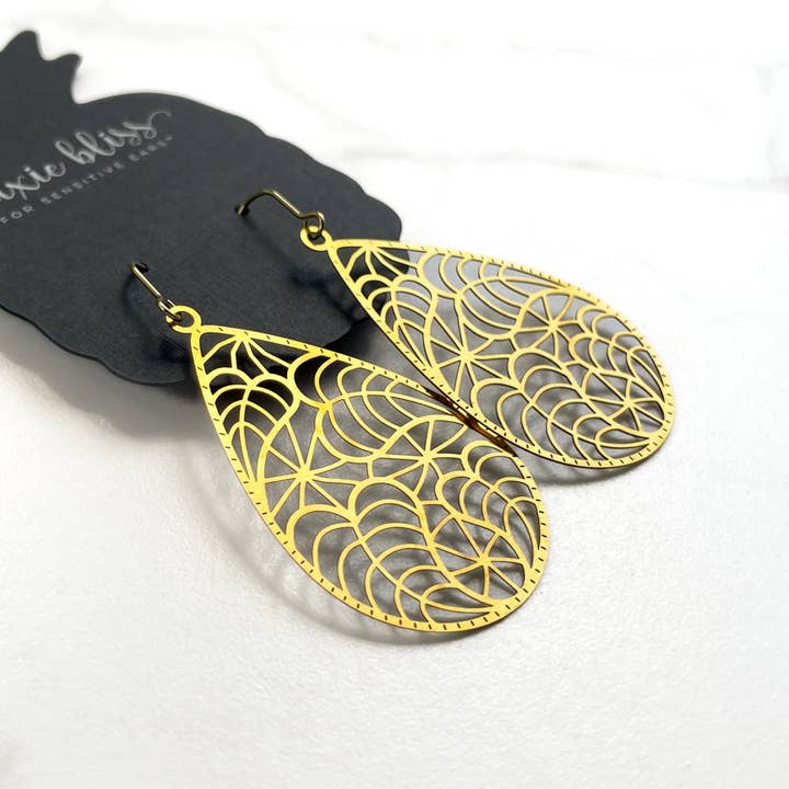 Tangled Web Teardrop for wholesale by Dixie Bliss