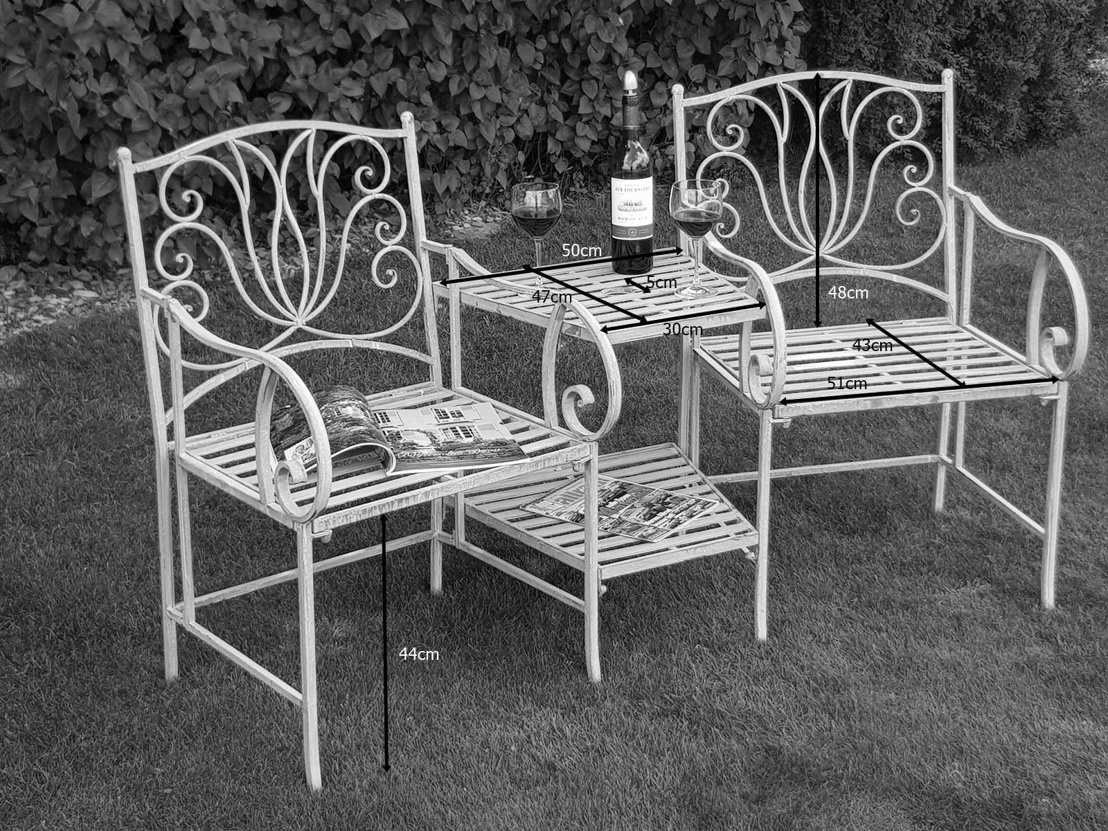 Ambiente Haus - Wholesale Outdoor Chair - garden ensemble chairs with table4