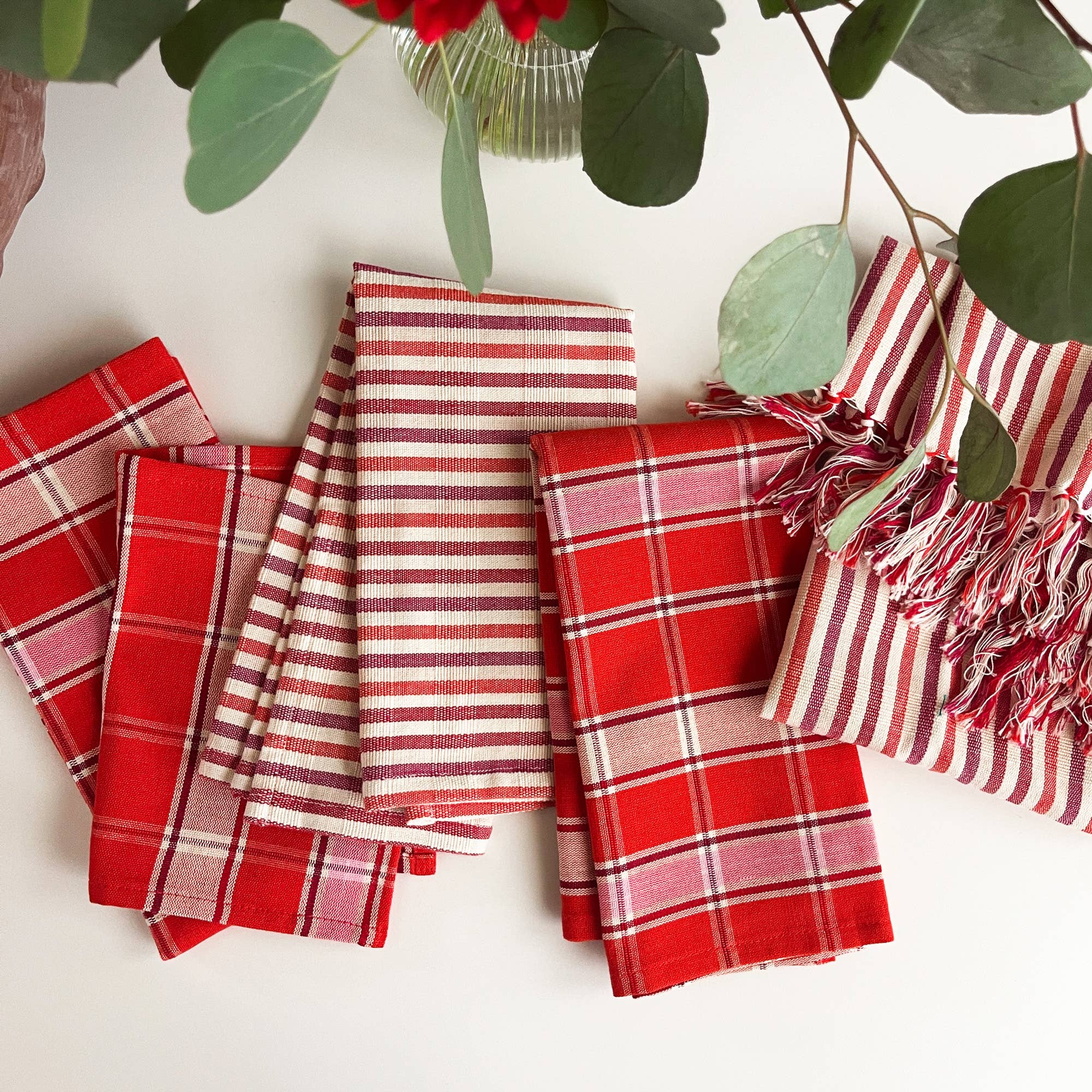 Archive NY - Wholesale Dinerservet - Elina gestreepte dinerservetten, set van 44