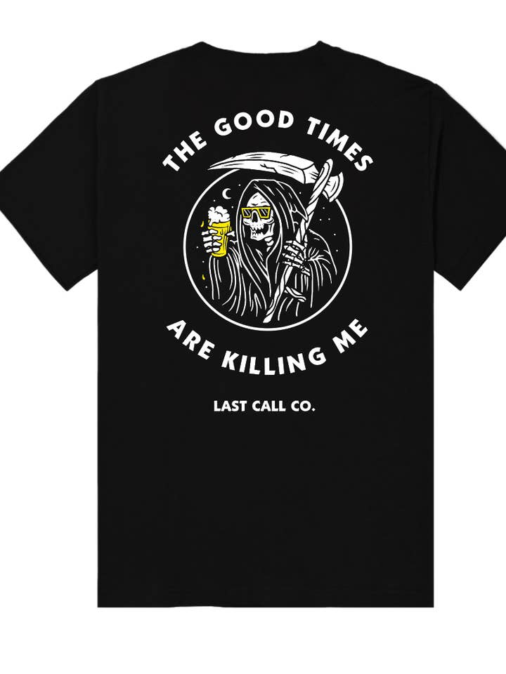 Last Call Co. CLASSICS Killing Me Kortärmad T-shirt för wholesale av Last Call Co.