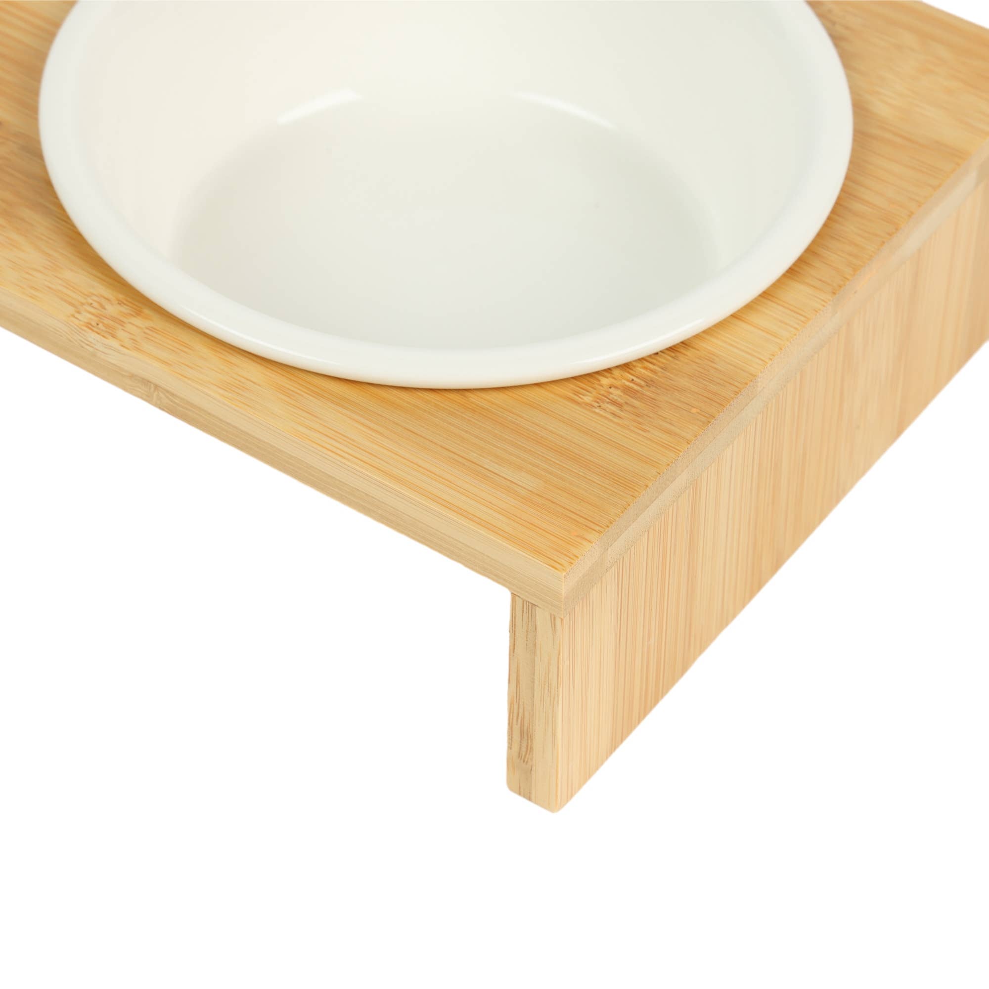 ARISTOPET - Wholesale Pet Bowl - Cat/Dog - BAMBOO DOUBLE FEEDERS2