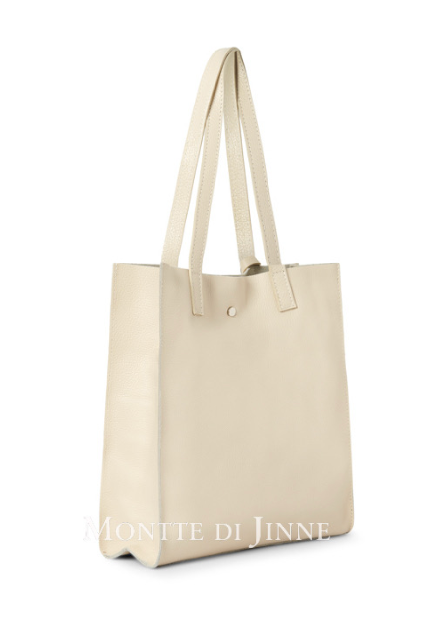 MONTTE DI JINNE - Vente Tote bag – femme - Sac cabas en cuir italien avec pochette amovible7